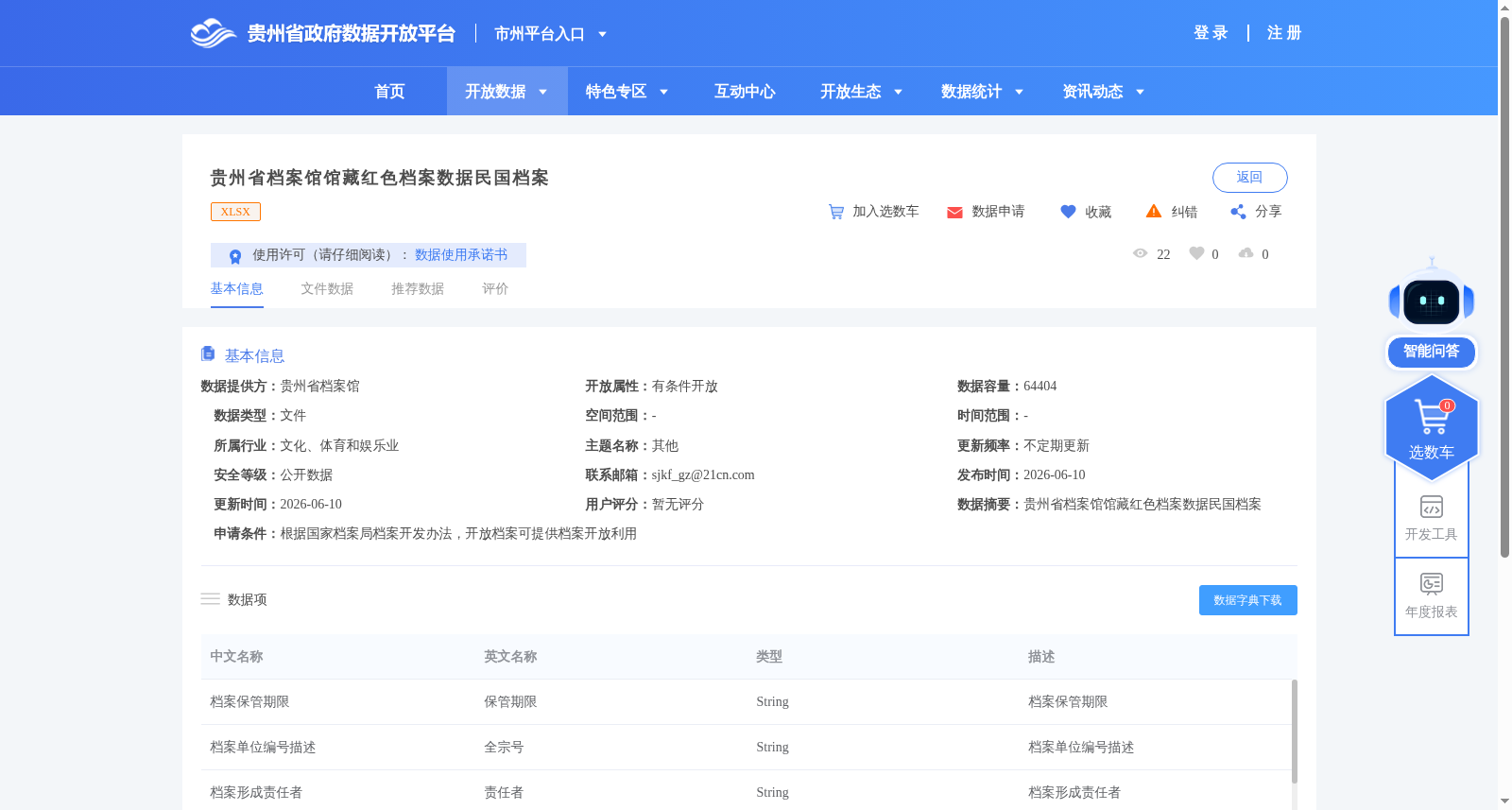 贵州省档案馆馆藏红色档案数据民国档案 数据集图片