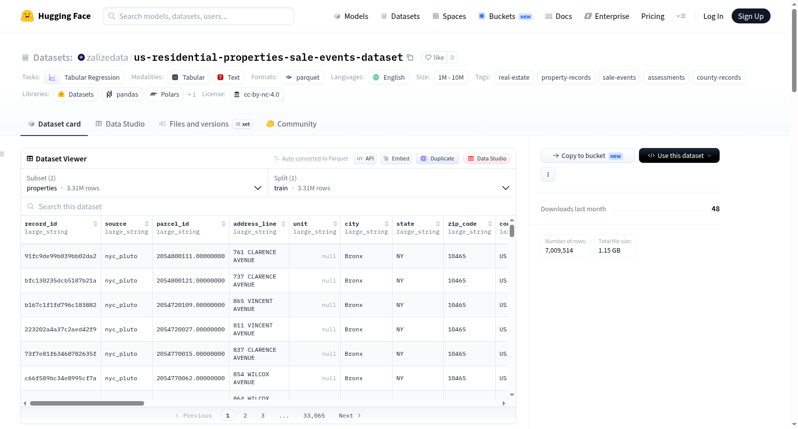us-residential-properties-sale-events-dataset 数据集图片