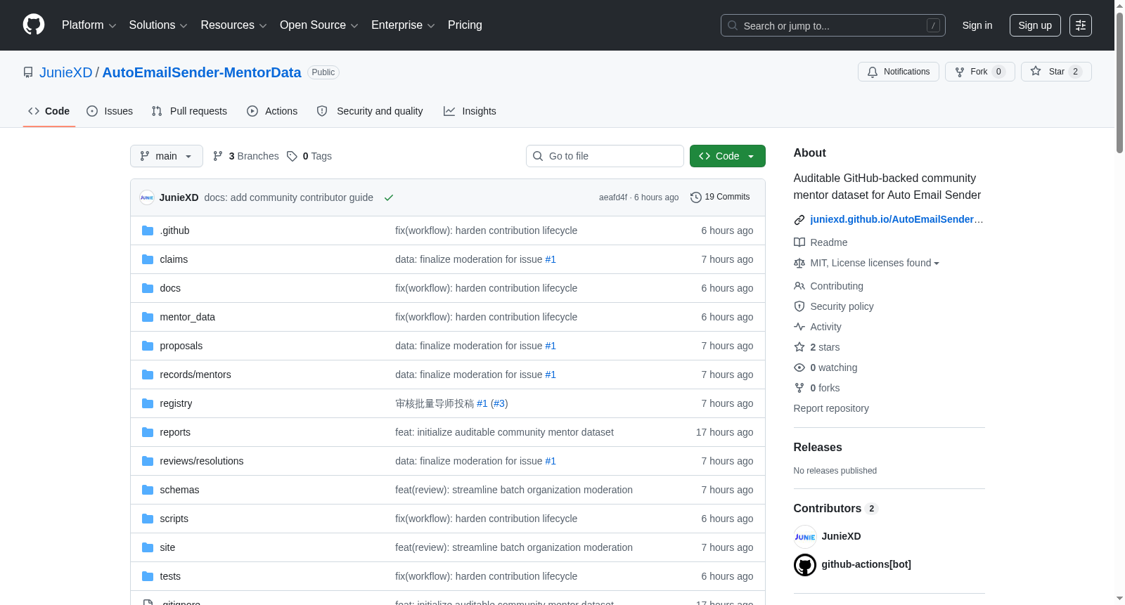 AutoEmailSender-MentorData 数据集图片