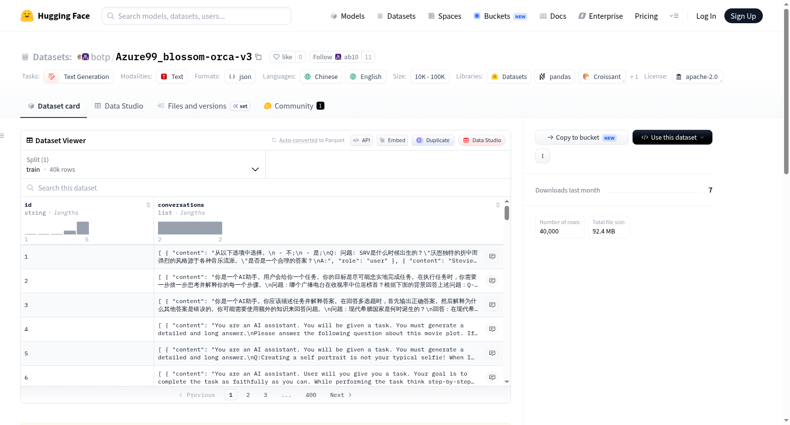 botp/Azure99_blossom-orca-v3 数据集图片