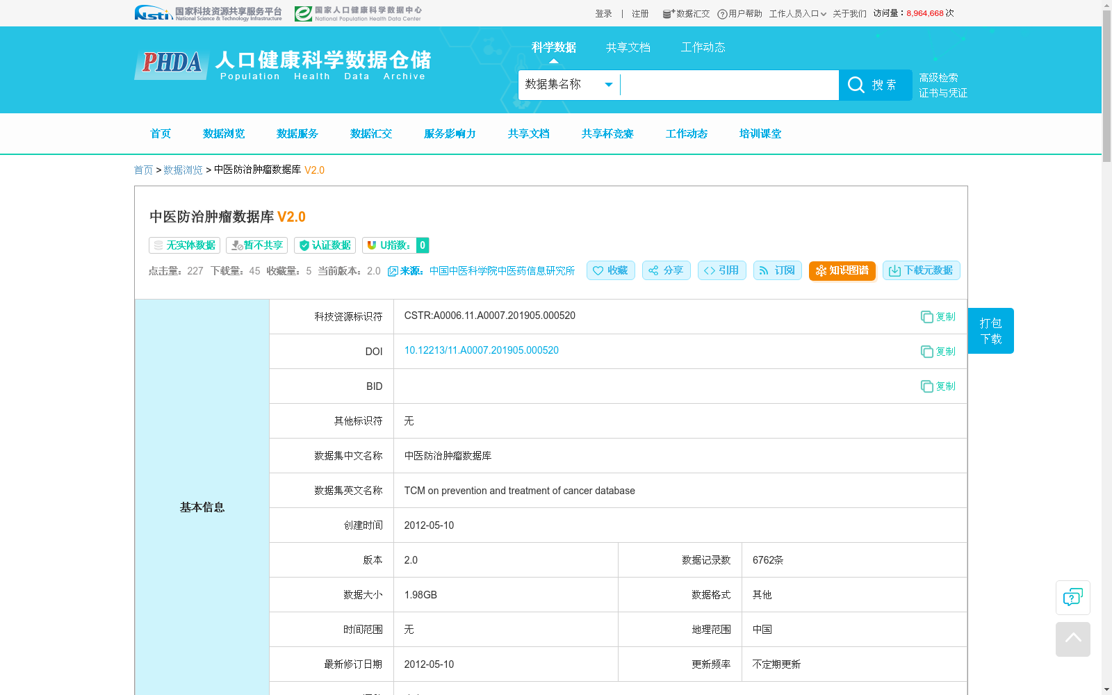 中医防治肿瘤数据库 数据集图片