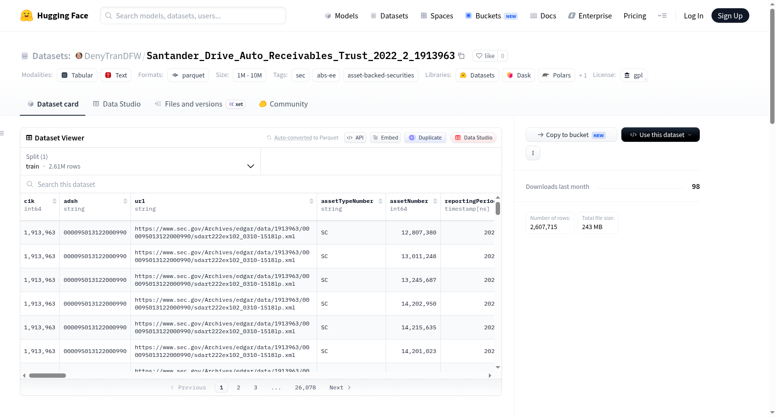 DenyTranDFW/Santander_Drive_Auto_Receivables_Trust_2022_2_1913963 数据集图片