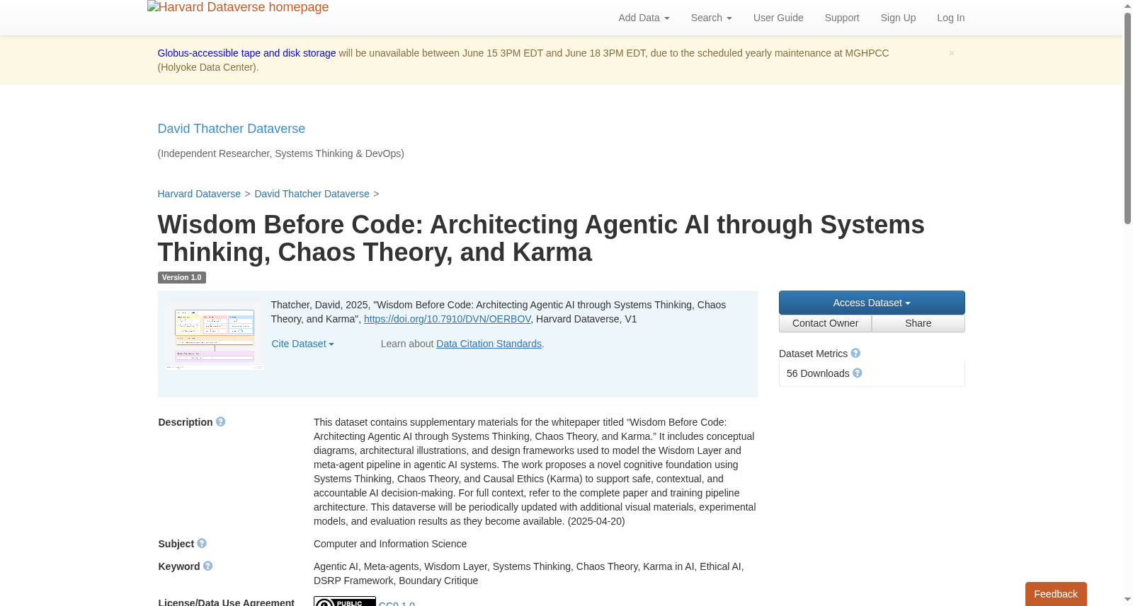Wisdom Before Code: Architecting Agentic AI through Systems Thinking, Chaos Theory, and Karma 数据集图片